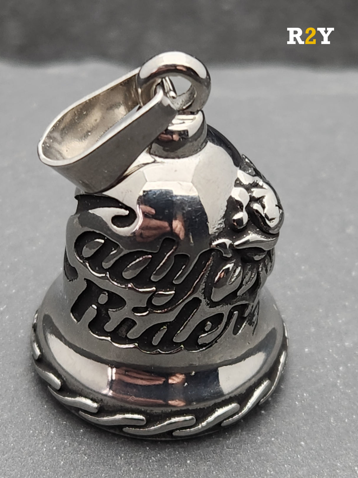 Edelstahl Biker Bell Glücksglocke "Ladys"