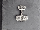 Edelstahlanhänger THORS HAMMER MJOLNIR