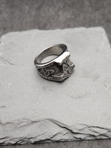 Edelstahl Ring VIKING