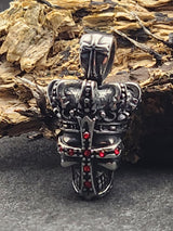 Edelstahlanhänger THE KING