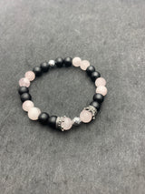 Biker Armband Pink Queen