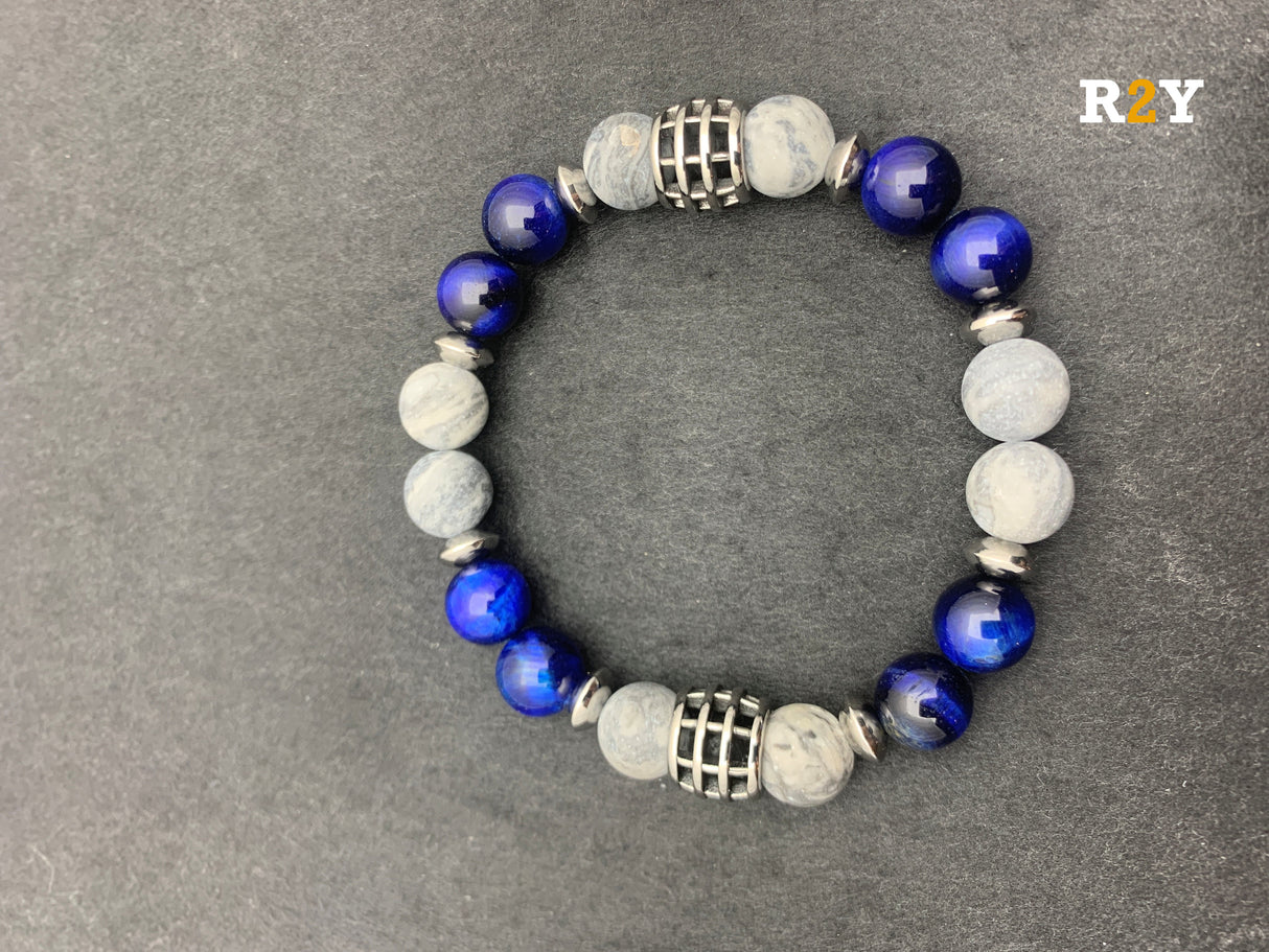 Biker Armband Blue Spirit