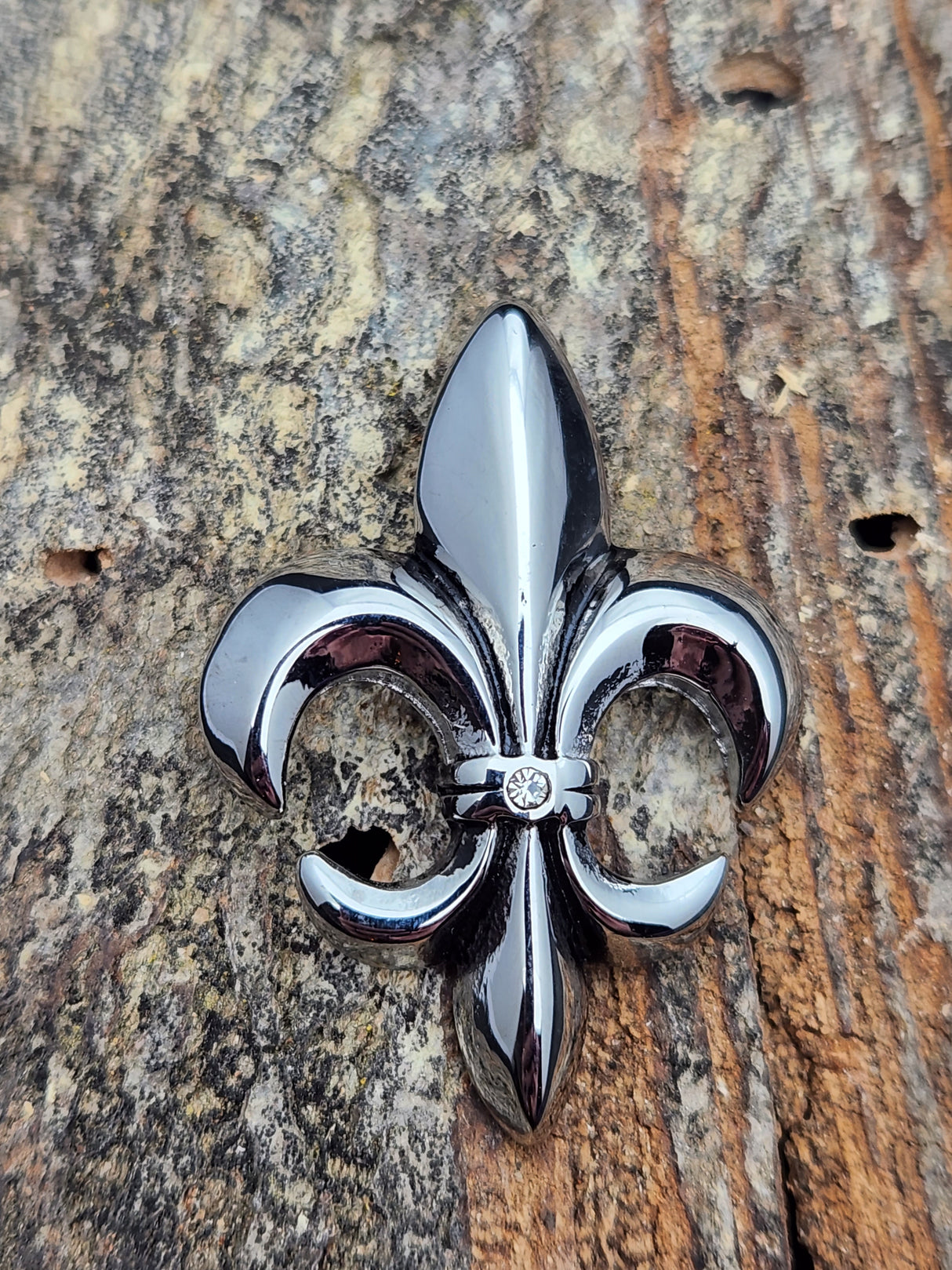 Edelstahlanhänger FLEUR DE LIS