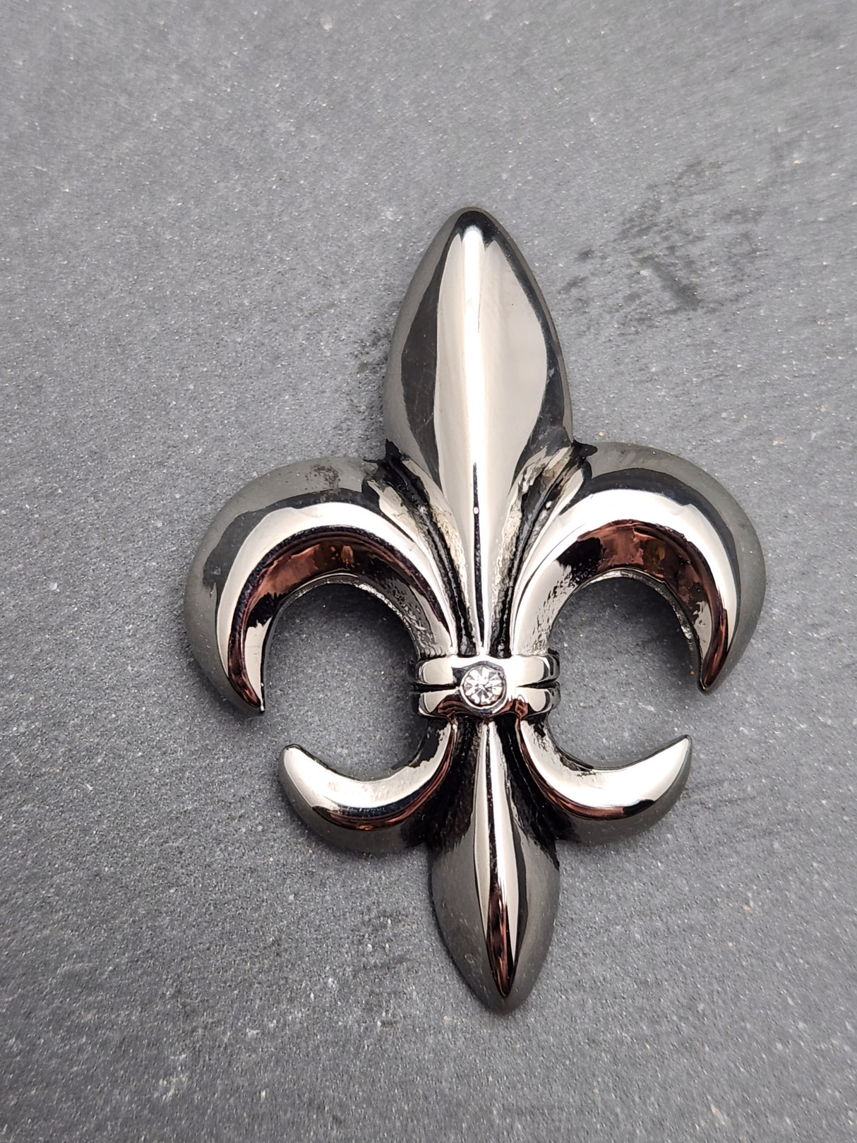 Edelstahlanhänger FLEUR DE LIS