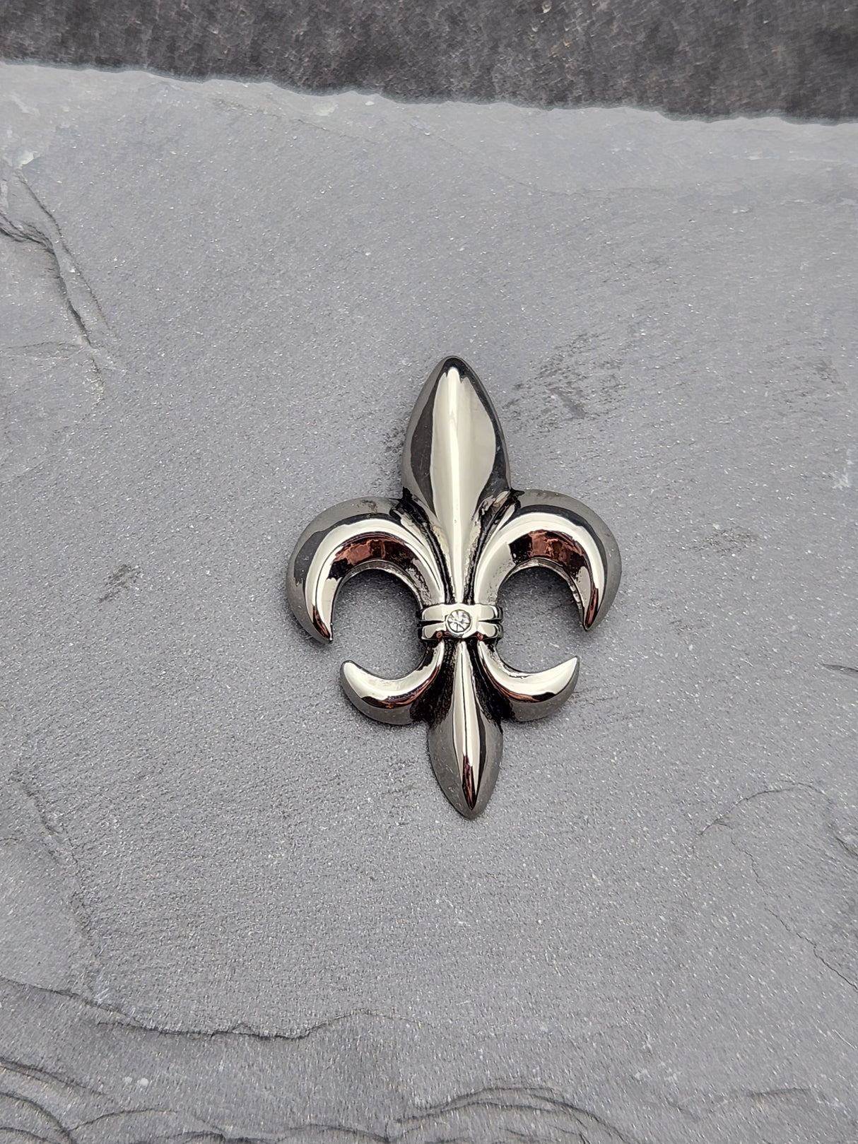 Edelstahlanhänger FLEUR DE LIS