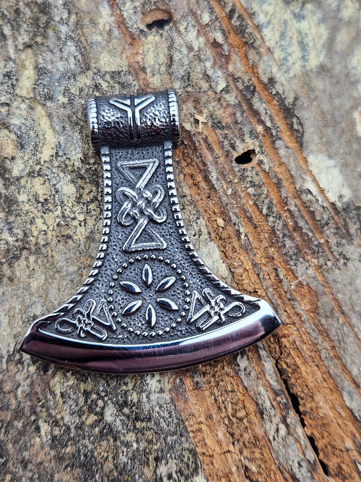 Edelstahlanhänger HAMMER MJOLNIR