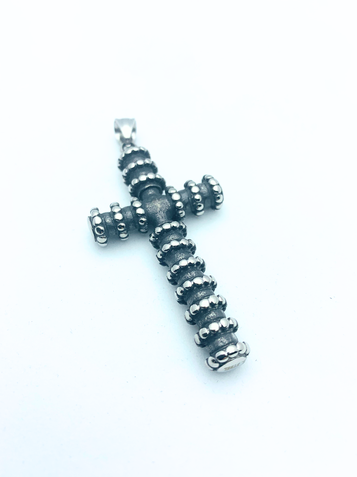 Edelstahlanhänger RIPPD CROSS